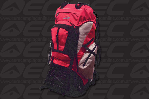 Eurocamping > DOITE MOCHILA SIERRA 60Lts. - Acceso frontal. Correas laterales de compresión. Compartimiento y salida para bolsa de hidratación.
