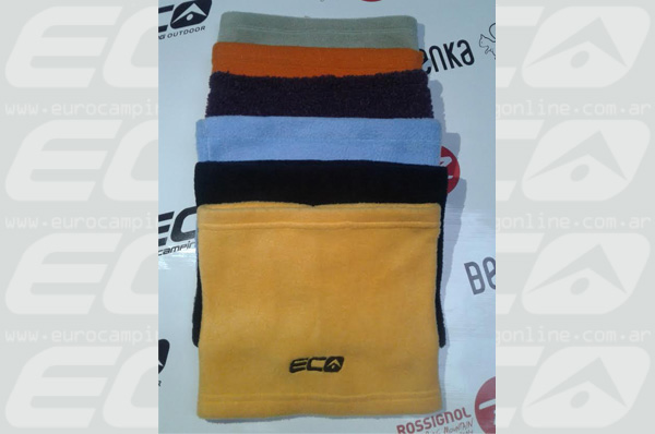 Eurocamping > ECO CUELLO POLAR - Cuello de polar para diversos usos en diferentes situaciones. Confeccionado en tela de polar grueso, de textura suave.