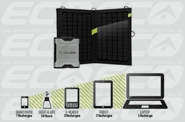 Eurocamping > GOAL ZERO&nbsp;CARGADOR SOLAR SHERPA 50
