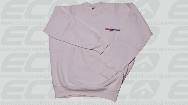Eurocamping > LAS LEÑAS BUZO FRIZA CUELLO REDONDO - Logo bordado Talles: S - M - L - XL Colores: varios CODIGO ECO: 070507035VLL.