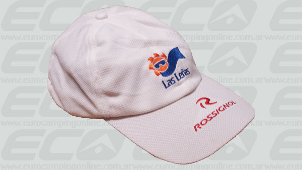 Eurocamping > LAS LEÑAS CAP DRYFIT RS - Gorra ajustable con ventilación y logos bordados. Tela dryfit de secado rápido. Muy liviana. Edición especial de