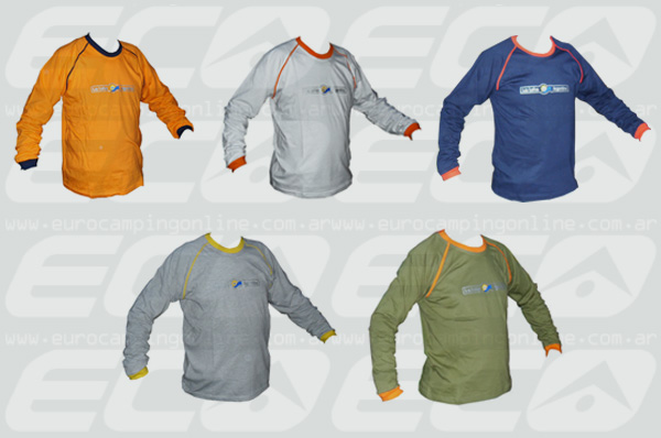 Eurocamping > LAS LEÑAS REMERA CROSS MANGA LARGA