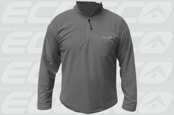 Eurocamping > POWDER BUZO AURORA - Buzo 2da capa. Micropolar muy liviano. Cuello con cierre. Logo bordado. Version Hombre y Mujer. Talles: S - M - L - XL.