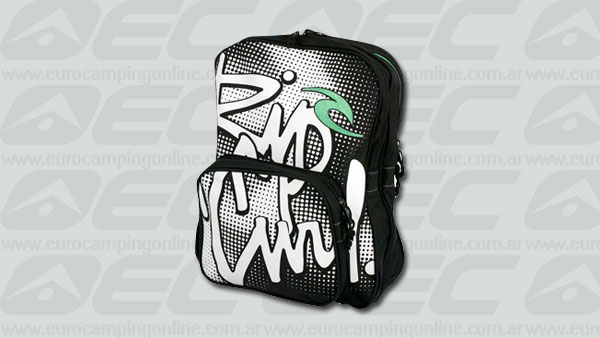 Eurocamping > RIP CURL MOCHILA ANSWER - La vieja favorita. La reina del cole. Organizador de regla, lapices y demas utiles escolares. Calce de hojas A4.