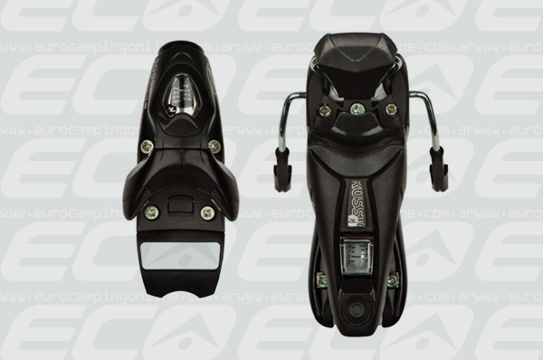 Eurocamping > ROSSIGNOL FIJACION SKI AXIUM 100 - The Axium 100 comes is a lightweight all-mountain binding with a 85mm brake perfect for mid-fat skis. The Dual Action