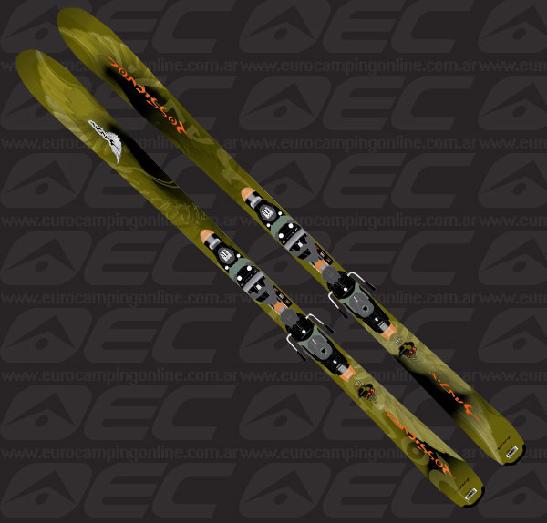 Eurocamping > ROSSIGNOL&nbsp;SKI BANDIT B83 + AXL120