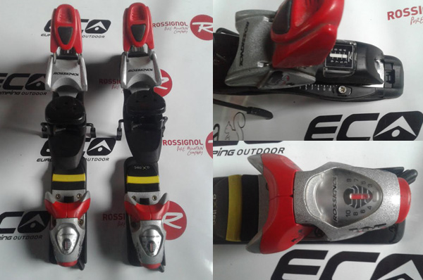 Eurocamping > ROSSIGNOL FIJACION SKI FTX 105 SS - DIN: 3/10 Speed Set: regulación amplia de puntera + talonera. Ancho stopper: 75mm. CODIGO ECO: 195213014RLE.