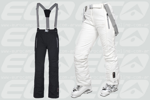 Eurocamping > TRESPASS PANTALON INVIERNO SORANA LADY - Pantalón de esquí impermeable con stretch de mujer. Impermeabilidad 10.000mm. Respirabilidad 7.000mm. Material: 94%