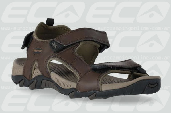 Eurocamping > TRESPASS SANDALIA BARKON - Barkon are sandals for men expertly crafted with a durable leather upper and a high-traction outsole for enhanced grip.
